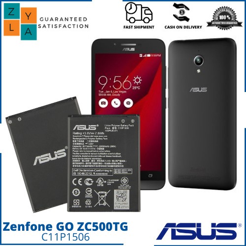 แบตเตอรี่ Asus ZenFone GO ZC500TG Z00VD รุ่น C11P1506 ของแท้