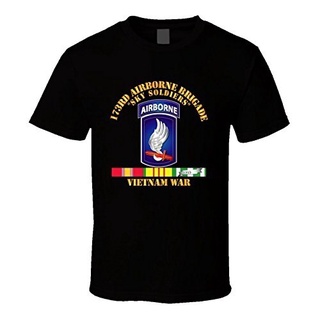 พร้อมส่ง เสื้อยืดแขนสั้น คอกลม ผ้าฝ้าย 100% พิมพ์ลายริบบิ้น Airborne Brigade ทรงหลวม หลากสี แฟชั่นฤดูร้อน สําหรับผู้ชายS