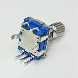 โรตารี่สวิทซ์ Rotary Encoder Switch EC11 แกนยาว 15 mm. 5 ขา