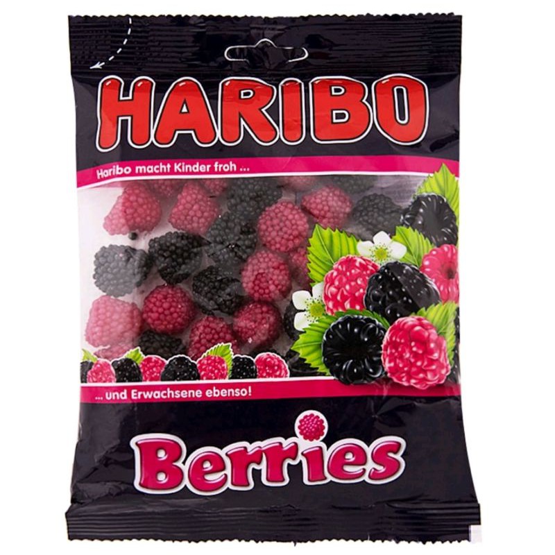 เยลลี่ฮาริโบ กลิ่นเบอร์รี่ Haribo Berries 175g.