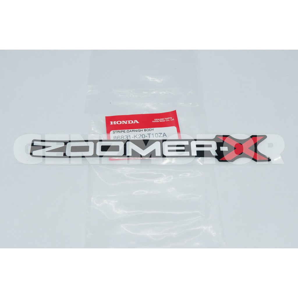 สติ๊กเกอร์  HONDA ZOOMER-X ซูเมอร์-x แท้ศูนย์ 86831-K20-960ZA ⚡️พร้อมส่ง ค่าส่งถูก⚡️