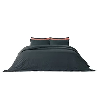 Satin Plus Solid ชุดผ้าปูที่นอน 6 ฟุต 5 ฟุต มี 5 ชิ้น ผ้านุ่มมาก(ไม่รวมนวม) PS2