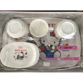 🥣🍽ชุดรับประทานอาหารเด็ก Hello Kitty เพื่อให้คุณหนูได้สนุกกับการทานอาหาร👨‍👩‍👧