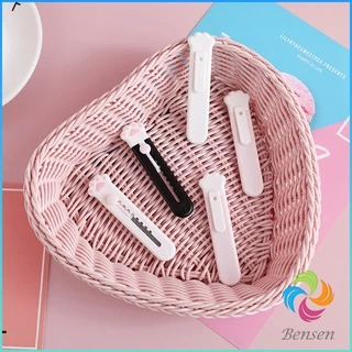 Bensen คัตเตอร์ขนาดเล็ก เครื่องเขียนน้อยน่ารัก มีดพกพา stationery knife