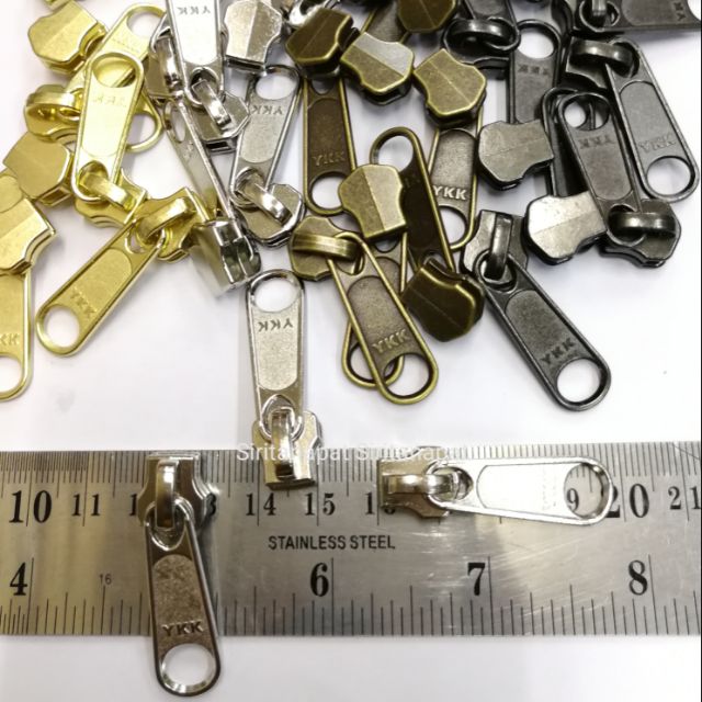 ปลีก/ส่ง ซิปฟันเหล็ก เบอร์5 Ykk แท้จ้า