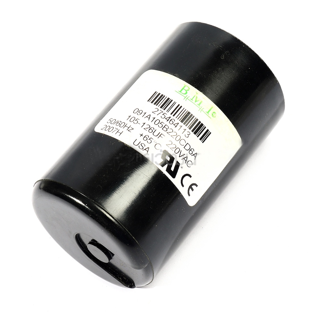 FRANKLIN (แฟรงคลิน) START CAPACITOR 105-126 MFD, 220V 1.5 HP  (F072-0166)