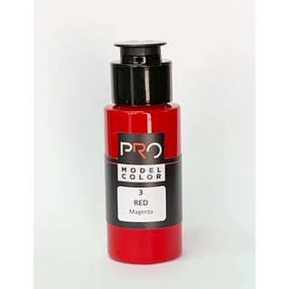 PRO MODEL COLOR # 3 สีแดง (MAGENTA) ขนาด 30ml