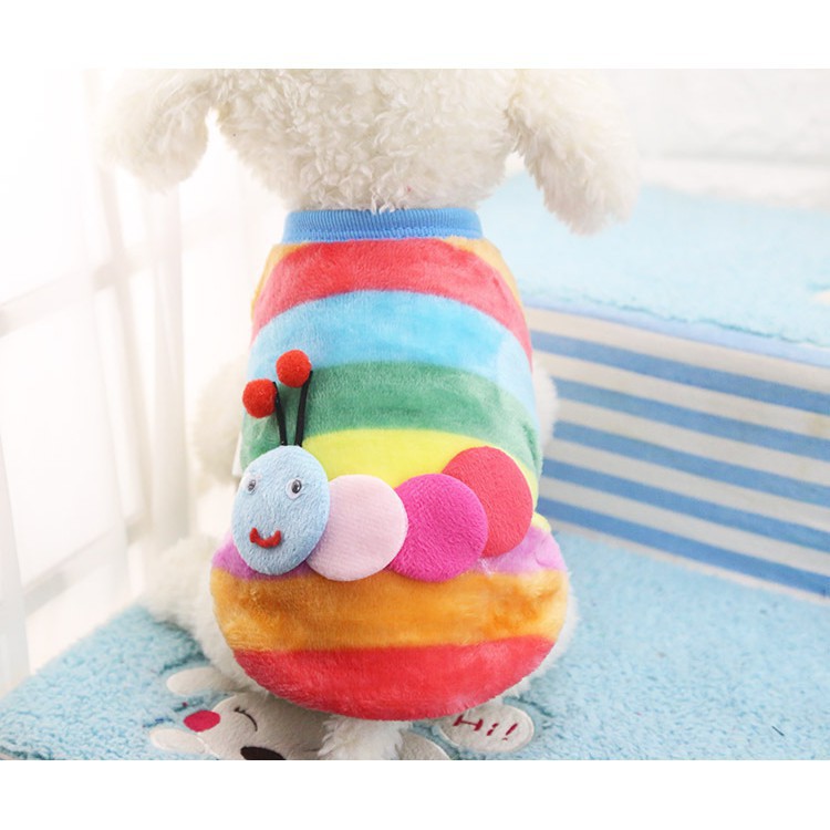 เสื้อลายการ์ตูน เสื้อฮู้ดอุ่น สำหรับสัตว์เลี้ยง คริสต์มาส หมา แมว กระต่าย โค้ท - รูปที่ 5