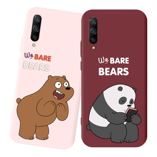 Bear Vivo Y55 Y19 Y5S Casing Y55S Y55L กรณี V19 Y50 Y30 S1 Pro Y12 Y15 Y17 Y11 2019 V11i V15 V17 Pro V9 Y85 Y89 Y91 Y91i Y91C Y93 Y95 TPU Phone Case