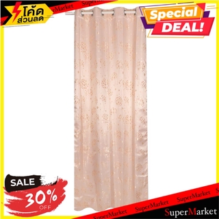 ผ้าม่าน EYELET HOME L&amp;S FLY UV 135X250 ซม. สีชมพู ผ้าม่านประตู EYELET CURTAIN HOME L&amp;S FLY UV 135X250CM PINK