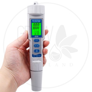 เครื่องวัด PH EC 3in1 ตรวจสอบค่าน้ำและปุ๋ย meter วัดน้ำ วัดค่าปุ๋ย วัดอุณหภูมิ วัด ph