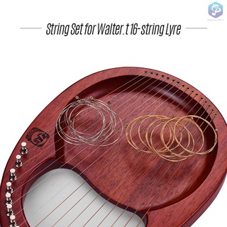 ♪【ready stock】♩♩Walter.t A16X Lyre Harp String Set for Walter.t WH-16 16-string Lyre, 16pcs/set