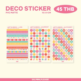 Cute deco sticker (Kids club collection)