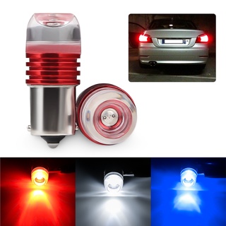 2PCS 1156 1157 COB BAY15D P21 Strobe Led Bulb High Lumen Chips For Cars 1157 Red LED Cob Led Flashing Brake Lights DC 12V