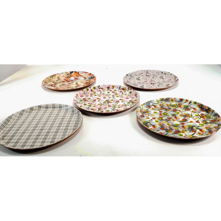 CALYPSO ROUND TRAY 35.5CM Y-208