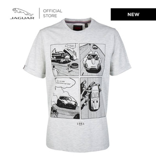 JAGUAR E-TYPE JOURNEY TO GENEVA 61 T-SHIRT