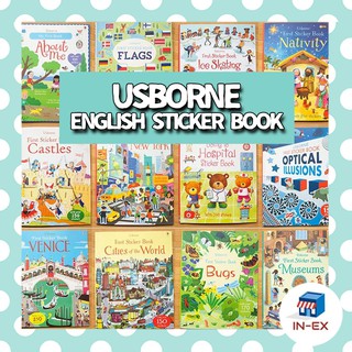 INEXSHOP - สมุดสติ๊กเกอร์ หนังสือสติ๊กเกอร์ urborne เสริมทักษะ สำหรับเด็ก หนังสือภาษาอังกฤษ ราคาถูก