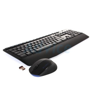 (2in1) Wireless LOGITECH (MK345) Black เม้าส์ และ คีย์บอร์ดไร้สาย ประกัน 1Y