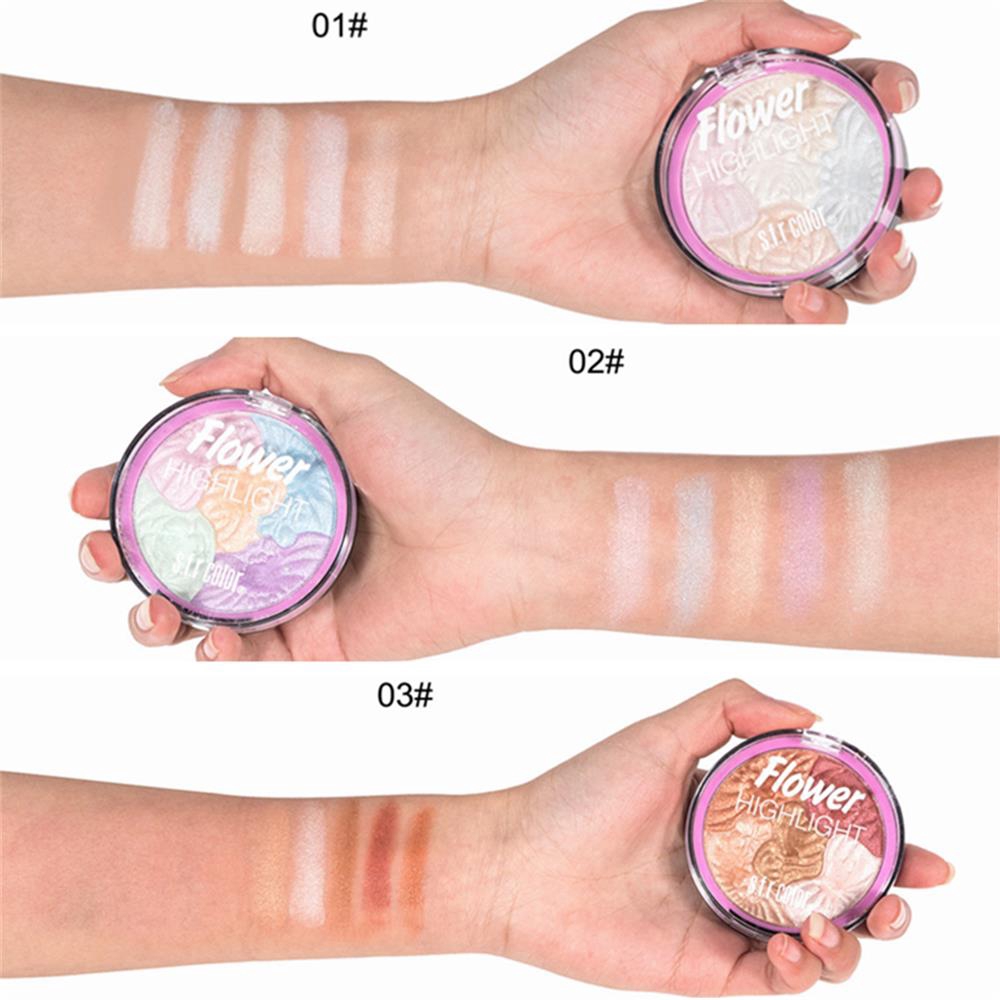 Shimmer Cosmetic Makeup Glow Kit Baked Powder Contour Setting ...