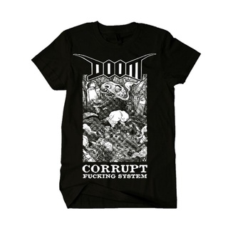 [S-5XL]เสื้อยืด พิมพ์ลายเพลง DOOM CORRUPTED ING SYSTEM