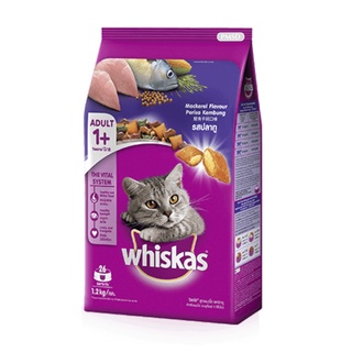 Whiskas อาหารแมวโต รสปลาทู 7 KG