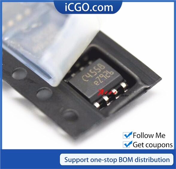 10PCS Operational Amplifier TJM4558CDT SOP8 TJM4558 SOP C4558 NJM4558CG C4558 SOP-8