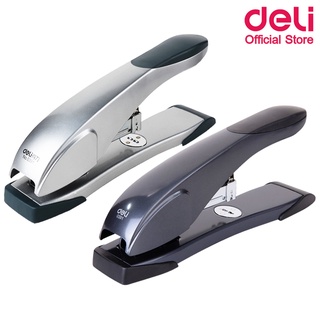 Deli 0391 Heavy Duty Stapler เครื่องเย็บกระดาษ 60 แผ่น (คละสี 1 ชิ้น) อุปกรณ์สำนักงาน เครื่องเย็บ เครื่องเขียน แม็ค แม็ก