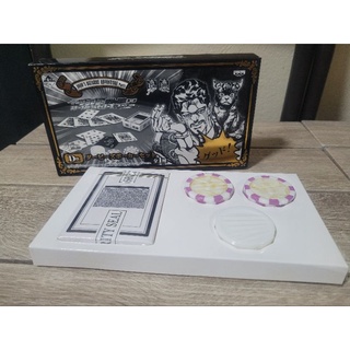 JoJos Bizarre Adventure Prize DArby Poker set Playing Cards chips งานแท้100%