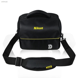 Nikon Classic Camera Bag Shoulder Bag Portable handbag คลาสสิกกล้องกระเป๋ากล้อง DSLR กระเป๋าสะพายแบบพกพาแฟชั่นกล้องโพลีเ