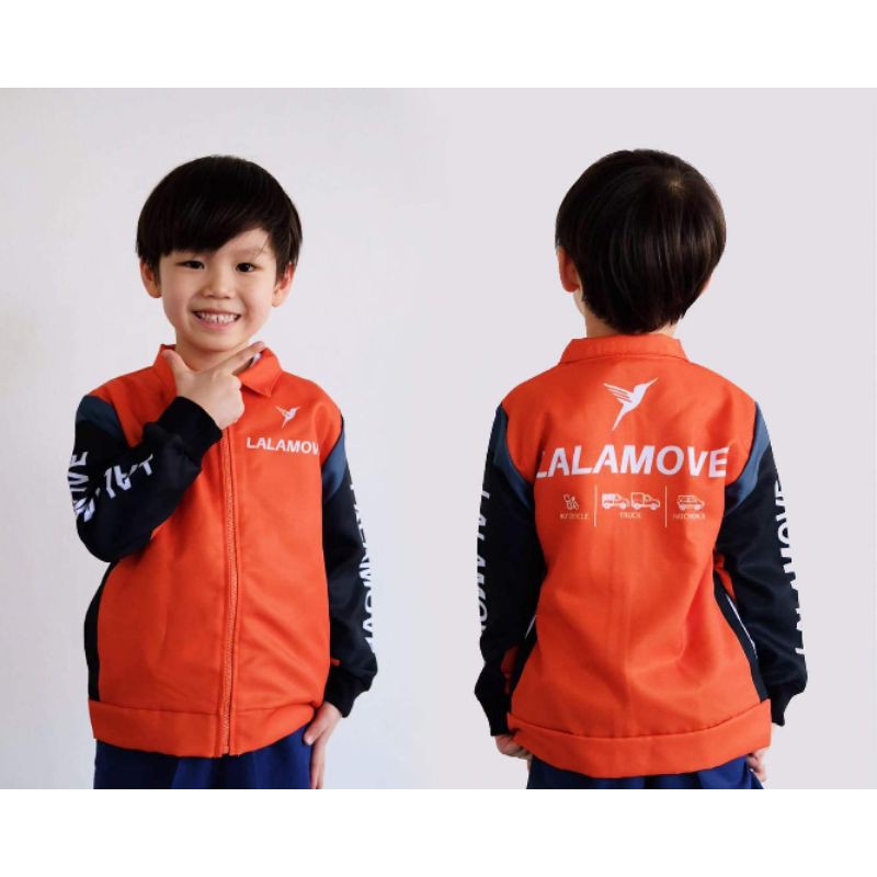 เสื้อแจ๊คเก็ตLalamove ของเด็ก ลาล่ามูฟ เสื้อแจ็คเก็ตเด็ก