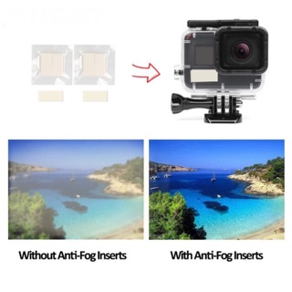 แหล่งขายและราคาAnti  Fog 12 ชิ้น แผ่นกันฝ้าสำหรับ Gopro Yi SJ4000 Action Camera ทุกรุ่นอาจถูกใจคุณ