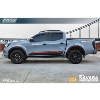 กันกระแทกข้าง NISSAN NAVARA 2021 เฉพาะรุ่น4ประตู