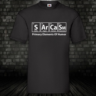 [COD]เสื้อยืด ผ้าฝ้าย 100% พิมพ์ลาย Sarcasm Humour Sarcasm สําหรับผู้ชายS-5XL