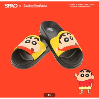 รองเท้าแตะชินจัง spao