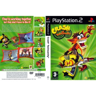 Crash Twinsanity แผ่นเกมส์ PS2