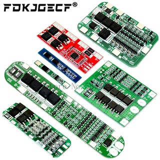 บอร์ดชาร์จแบตเตอรี่ลิเธียม 1S 2S 3S 4S 5S 6S 3A 15A 20A 30A Li-ion 18650 PCB BMS สําหรับมอเตอร์เจาะ โมดูลเซลล์ Lipo