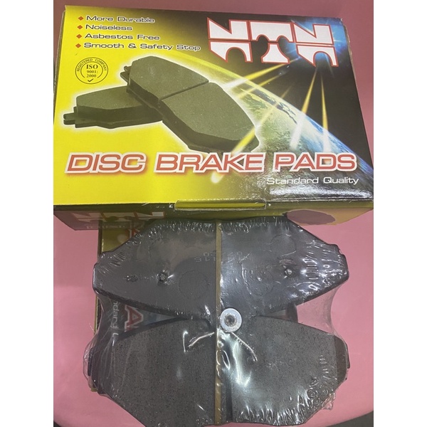 ผ้าดิสเบรคหน้า  TATAT XENON GIANT ทาทาซีนอน ไจแอนท์ PICK UP มือจับสีดำ ปี 2007 รหัส NTA-116   ยี่ห้อNTN