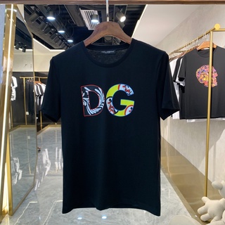 เสื้อยืดอินเทรนด์ผู้ชายอินเทรนด์ผู้หญิงD0Lce &amp; Gabba 2022 เสื้อยืดคอกลมแขนสั้นพิมพ์ลายตัวอักษรS-3XL