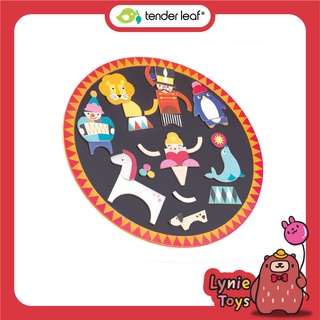 Tender Leaf Toys ของเล่นไม้ ของเล่นเสริมพัฒนาการ ละครสัตว์แม่เหล็ก Circus Night