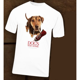 ( ของแท้ 100 % ) เสื้อ  A Dog’s way home เพื่อนรักผจญภัยสึ่ร้อยไมล์ Size M