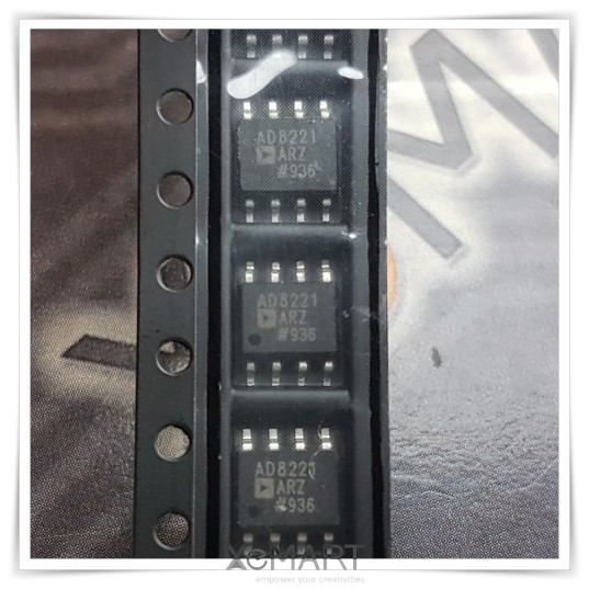 AD8221ARZ Precision Instrumentation Amplifier AD8221 SMD SO8 อุปกรณ์อะนาล็อก