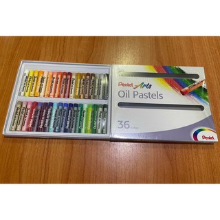 สีชอล์คเพนเทล( Pentel) 36 สี