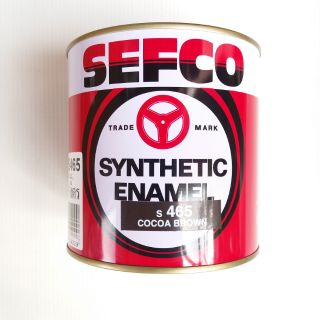 สีน้ำมัน เคลือบเงา เบอร์ S 465 ขนาด 1/4(0.85ลิตร) เซฟโก้ SEFCO
