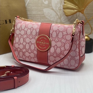 🔥ผ่อนได้🔥Coach Pochette Size 25 cm งาน Hiend 1:1