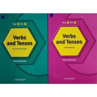 [ใส่โค้ด INC12LF ลด 70.-] Taladbook(ตลาดบุ๊ค) Test it Fix it Verbs and Tenses รวม 2 เล่ม (มีเฉลย) = 290.-