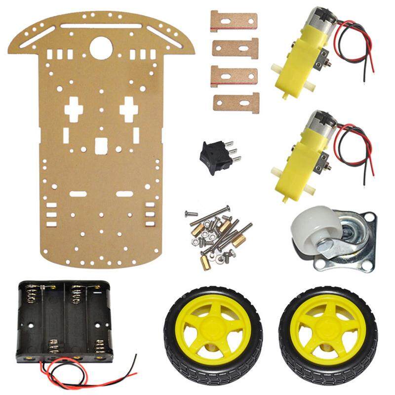 รถ Smart Car 2WD tracking barrier smart car chassis kit Smart Car Robot