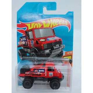 Mercedes Benz Unimog รถเหล็กลิขสิทธิ์แท้  Hot wheels