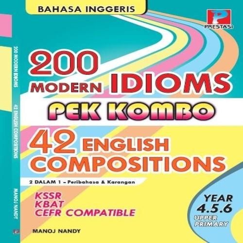Pek Combo 200 Modern Idioms &amp; 42 ส่วนประกอบภาษาอังกฤษ (ใหม่ 2021)