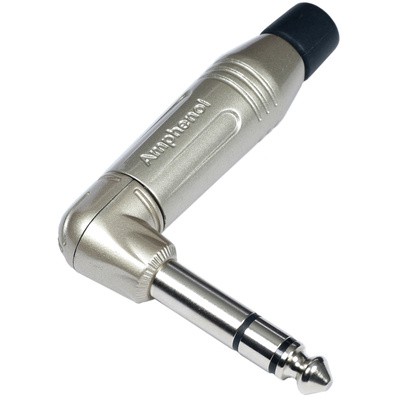 สั่งปุ๊บ ส่งปั๊บ 🚀Amphenol ACPS-RN ปลั๊กไมค์สเตอริโอ 1/4”  TRS 6.3 mm. แบบงอฉาก