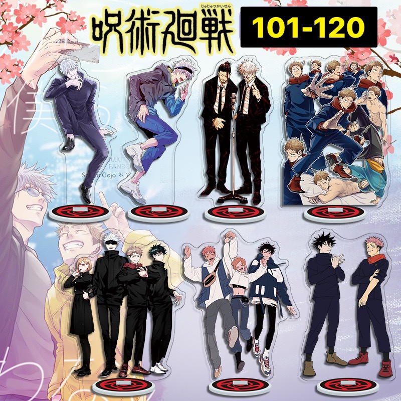 (4) อะคริลิค ตั้งโต๊ะ สแตนดี้ Standy Acrylic Jujutsu Kaisen มหาเวทย์ผนึกมาร โกโจ ซาโตรุ ของเล่น 🇨🇳